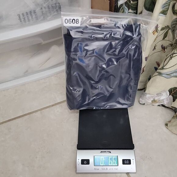 Talbots Curvy Cropped Side Zip Flat Front Cotton Pants Navy Blue 2 - Picture 10 of 10